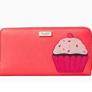Kate Spade Cupcake Zip-around Wallet